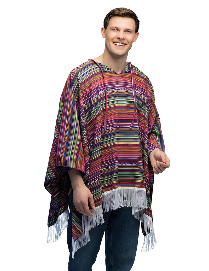 Bunter Poncho Luz
