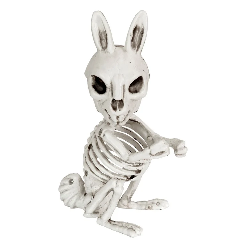 Halloween Skelett Kaninchen 16cm