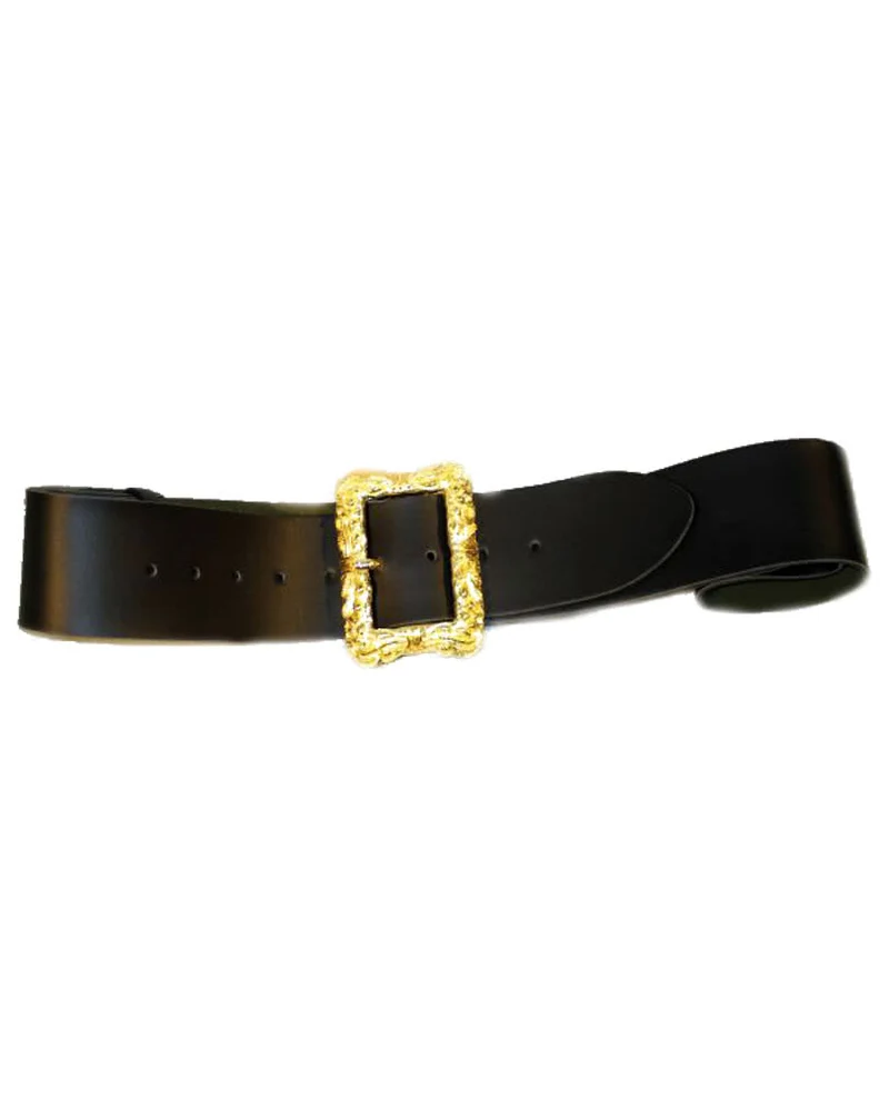 Santa Claus Gürtel schwarz/gold