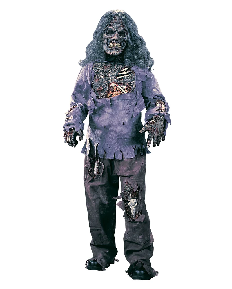 Zombie Deluxe Kostüm für Kinder