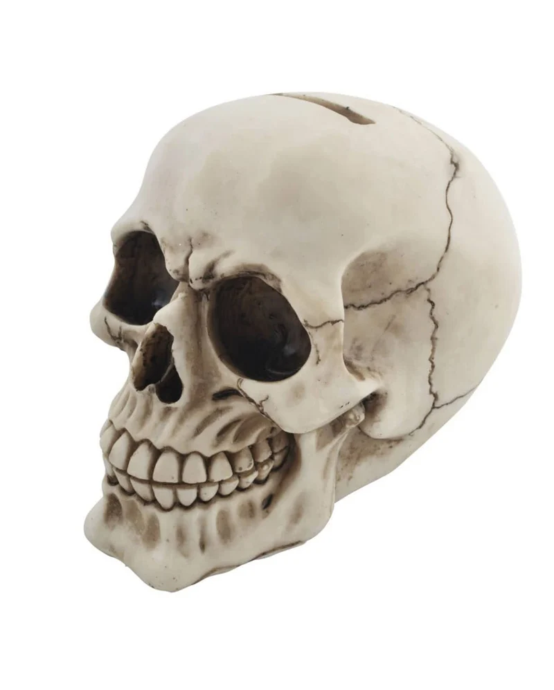 Totenkopf Sparbüchse 16 cm