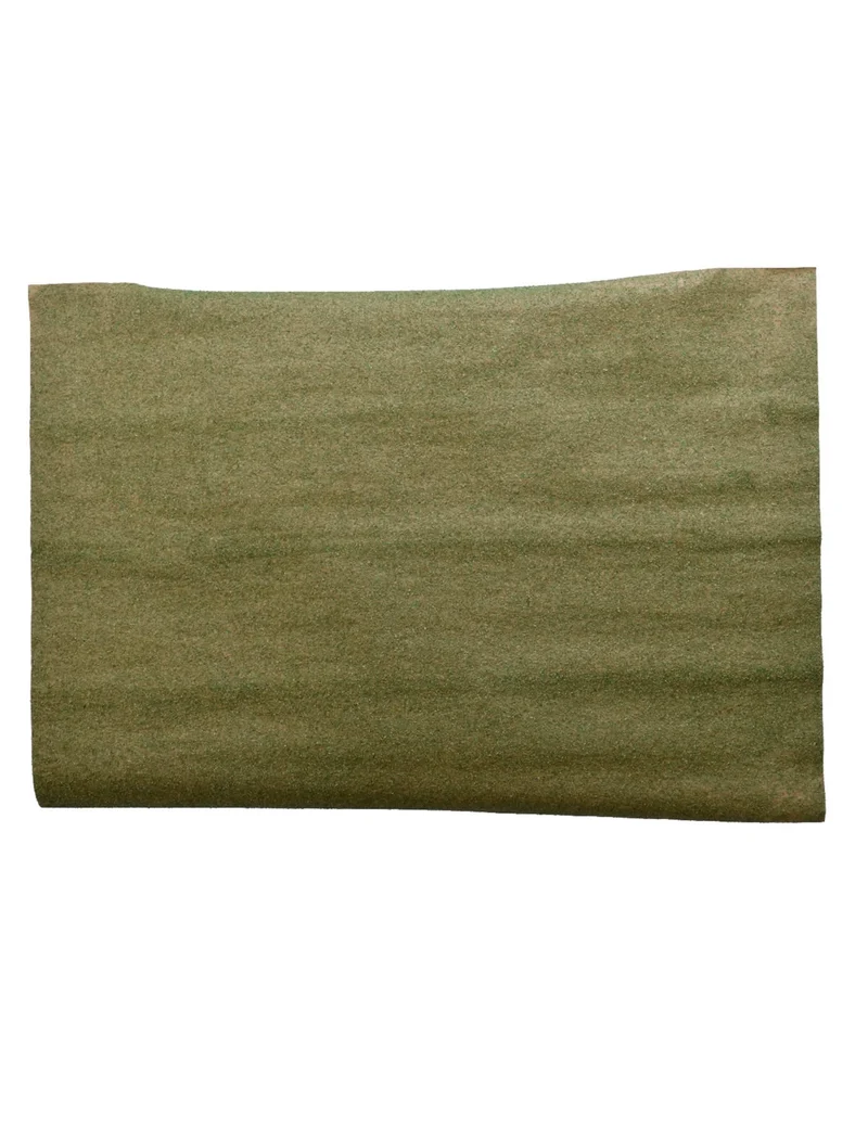 Krippenteppich 70 x 50 cm grün-goldener Graseffekt
