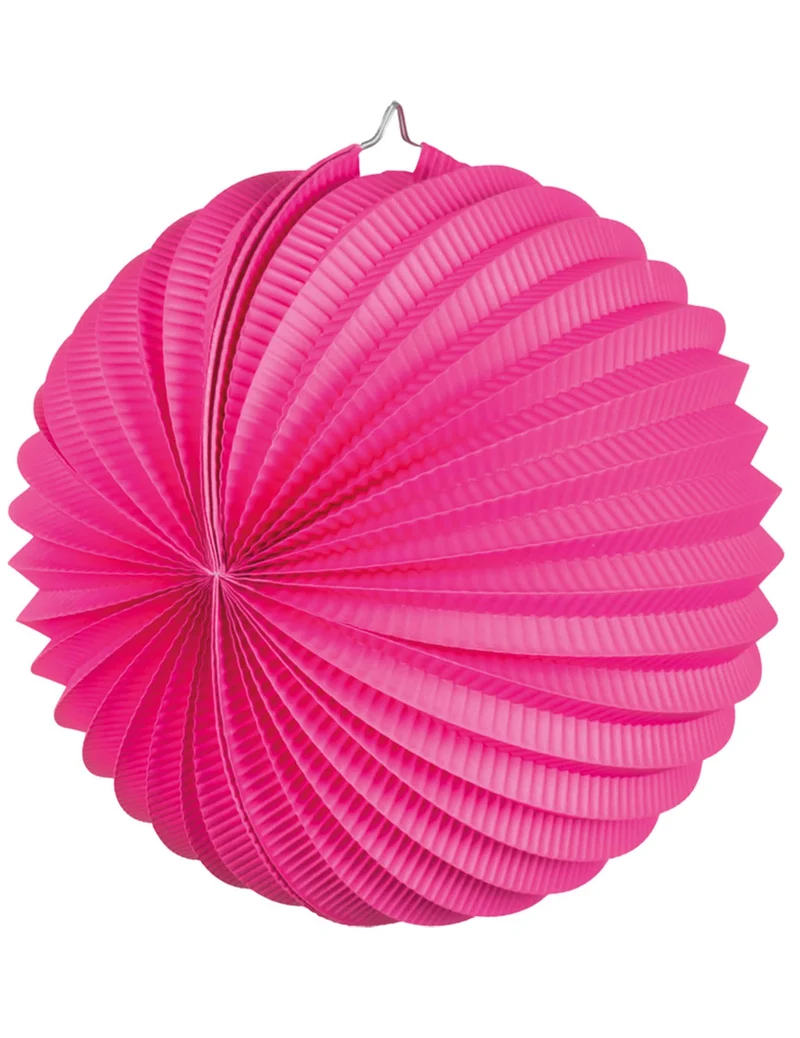 Fuchsia Kugellaterne 23 cm zum Aufhängen