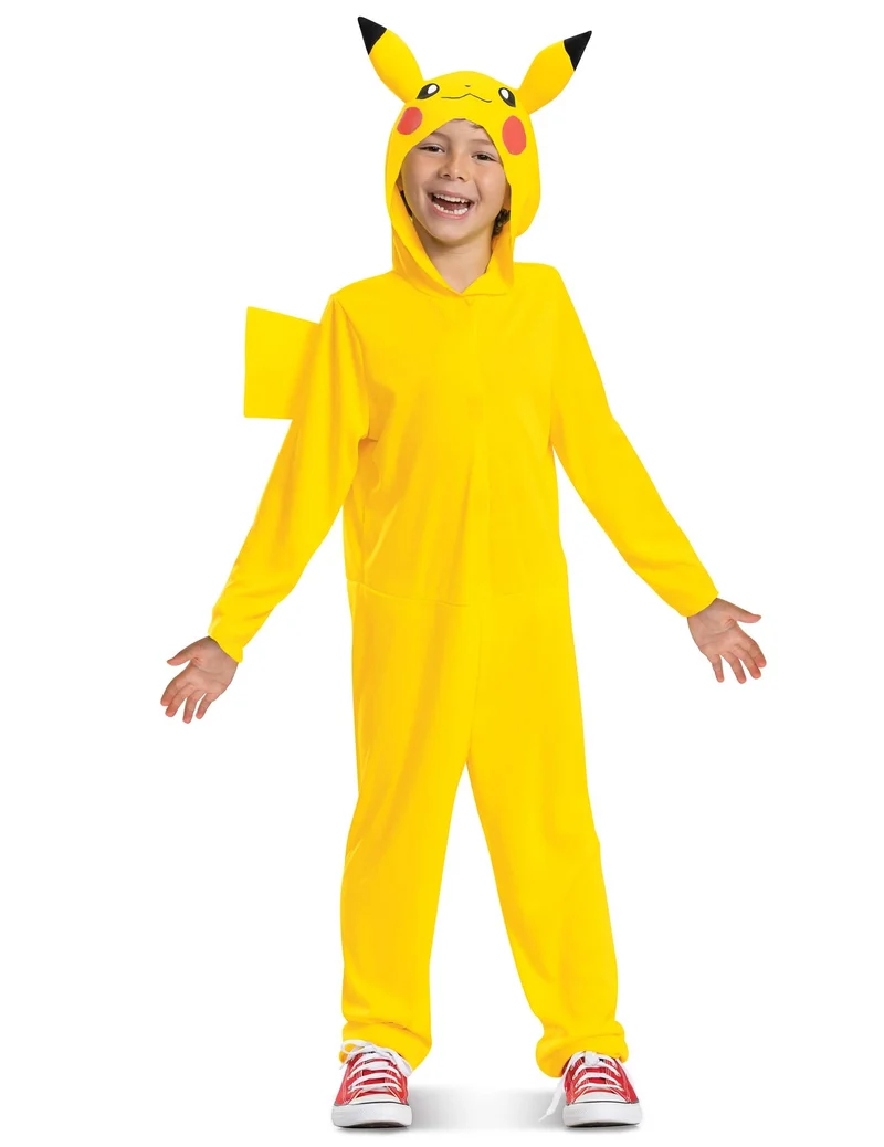 Pokémon™ Pikachu-Overallkostüm für Kinder