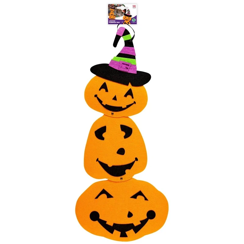 Halloween Türschild Kürbis 60cm