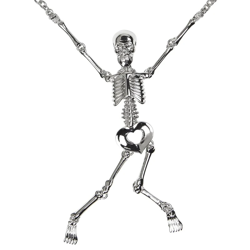 Halloween Halskette Skelett