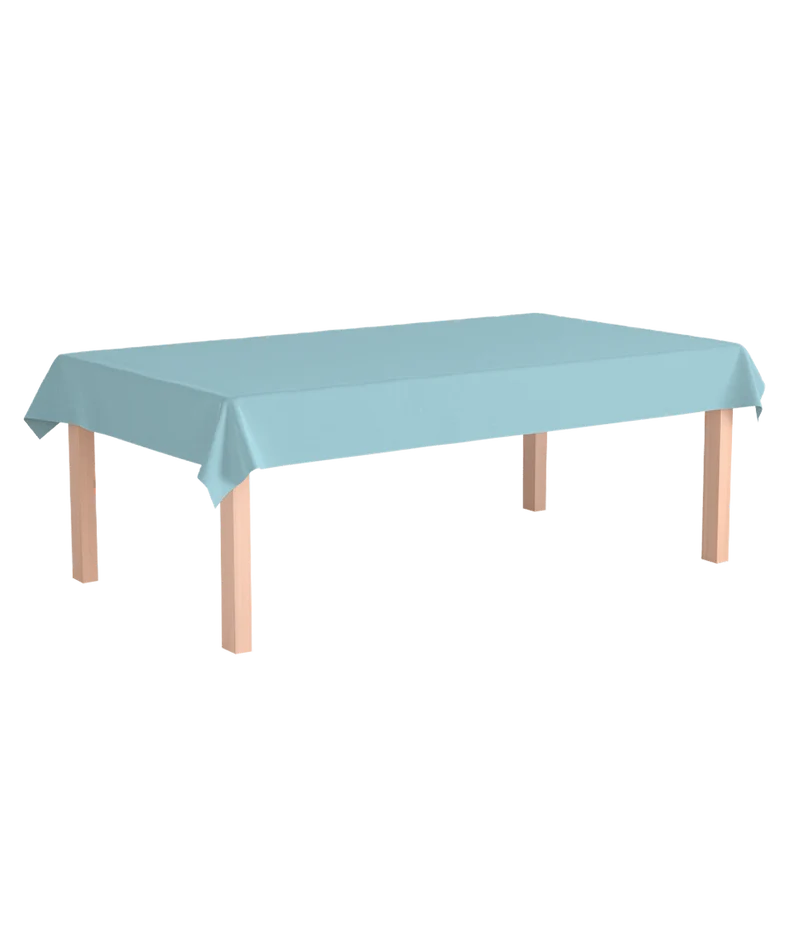 Blaues Tischtuch Pastell 2,74m