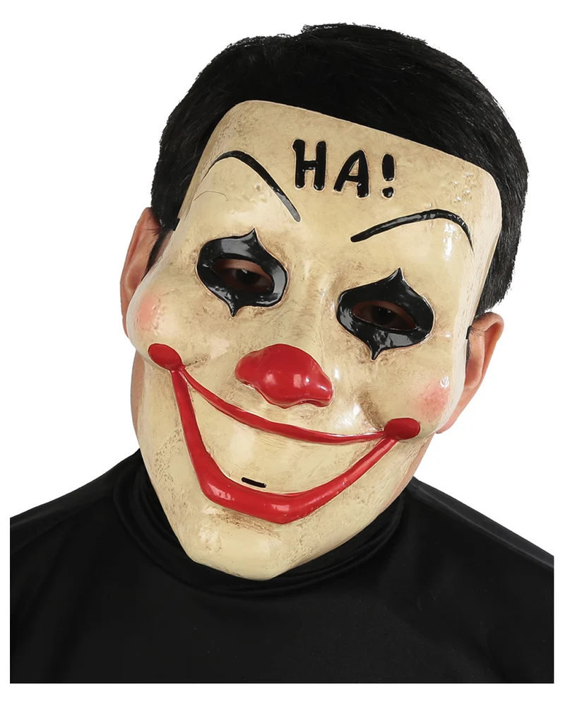 Gesichtsmaske Vintage Clown