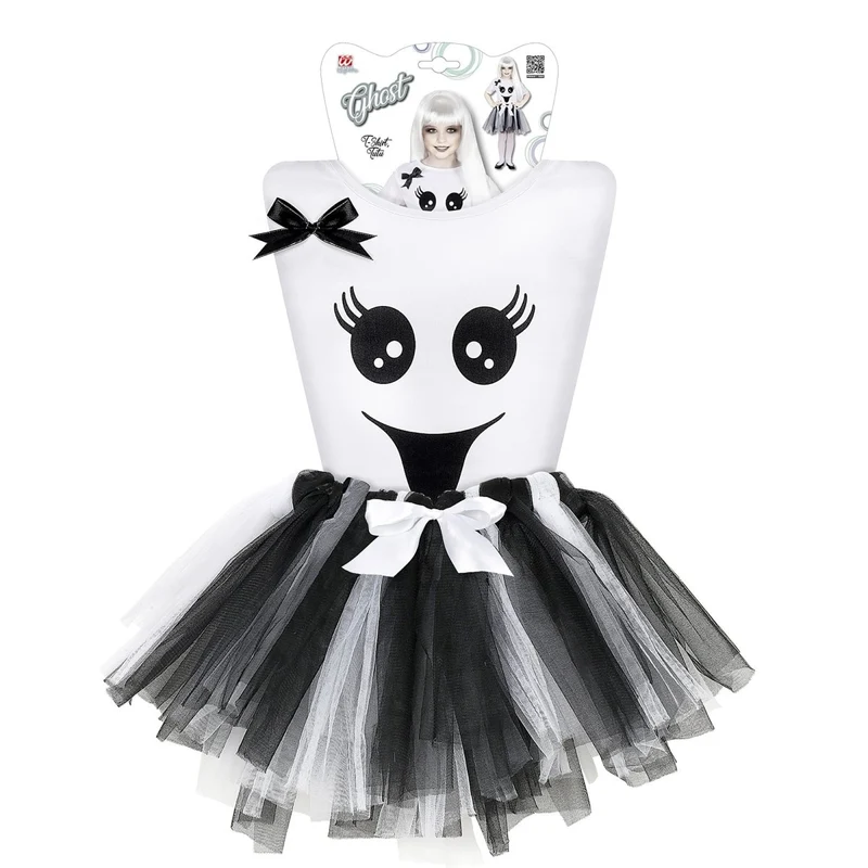 Halloween Kleid Mädchen Skelett