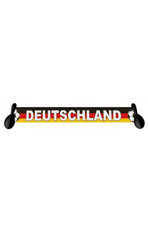 Deutschland Schal mit Samba-Rasseln