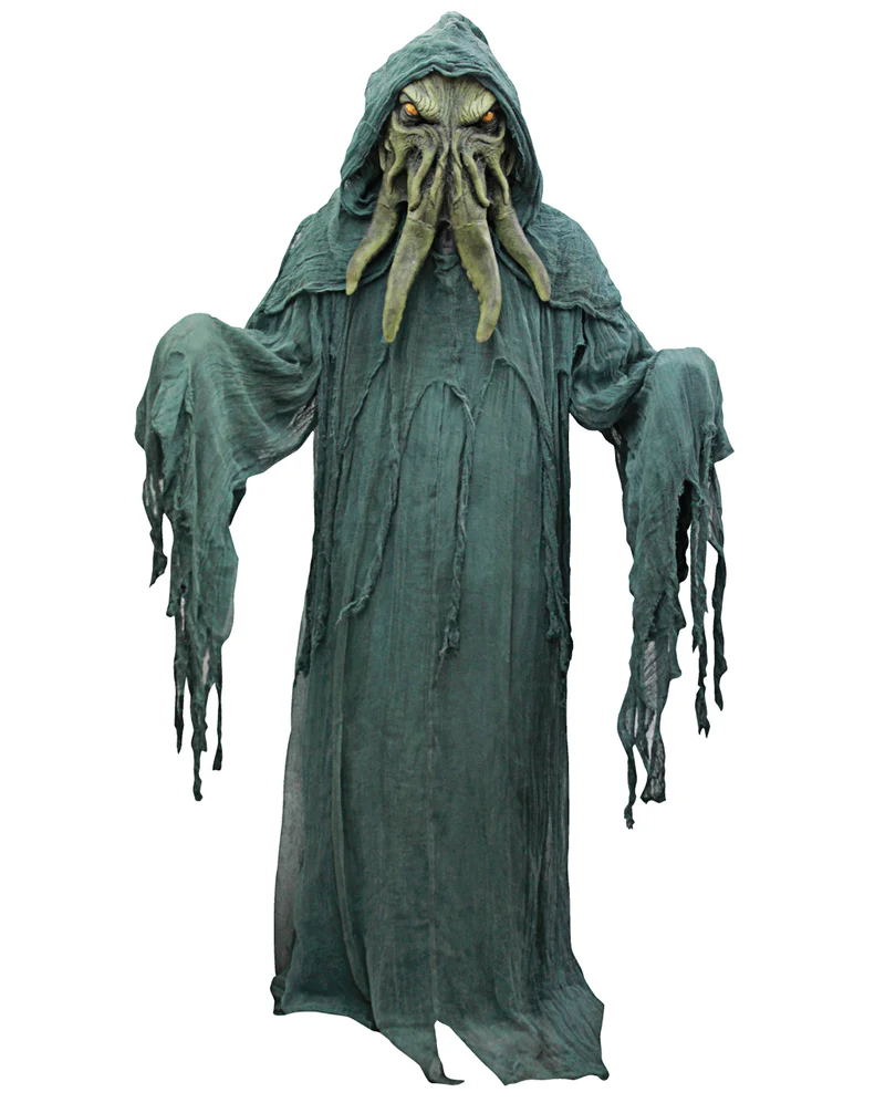Kostüm des Cthulhu mit Maske
