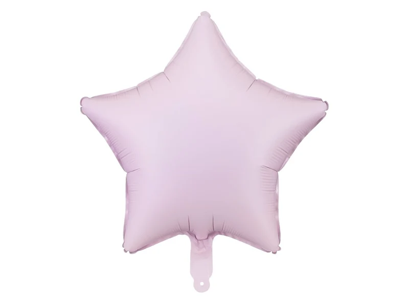 Stern Helium Ballon Lila Leer 48cm