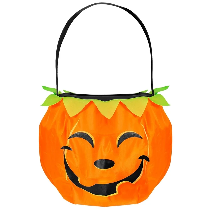 Halloween Tasche Kürbis Plastik