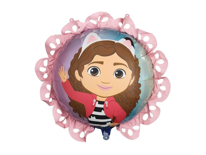 Gabby'S Dollhouse Helium Ballon Ruffle Empty 52cm