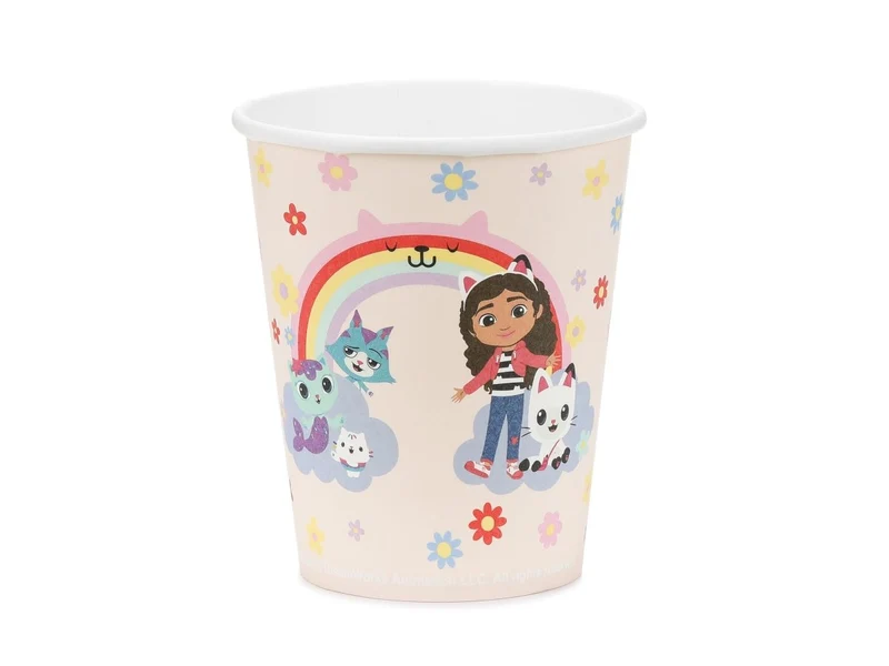 Gabby'S Puppenhaus Tassen Regenbogen 250ml 6 Stk