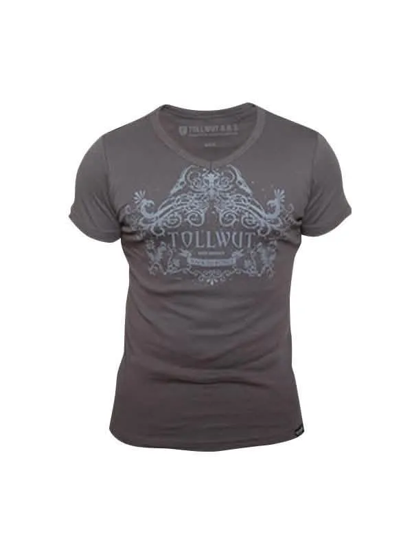Tollwut Street Wear T-Shirt 'BLISS' brown