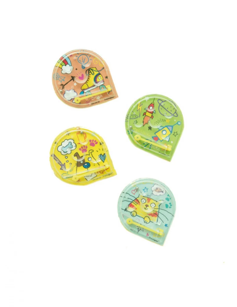 4 Piñata-Zubehör Mini-Flipper-Spiele in Tropfenform