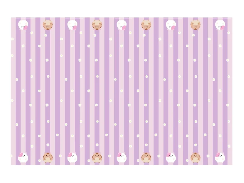 Gabby'S Puppenhaus Tischdecke Lila 1,8m