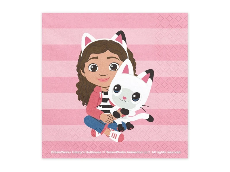Gabby'S Dollhouse Servietten 16,5cm 20Stk