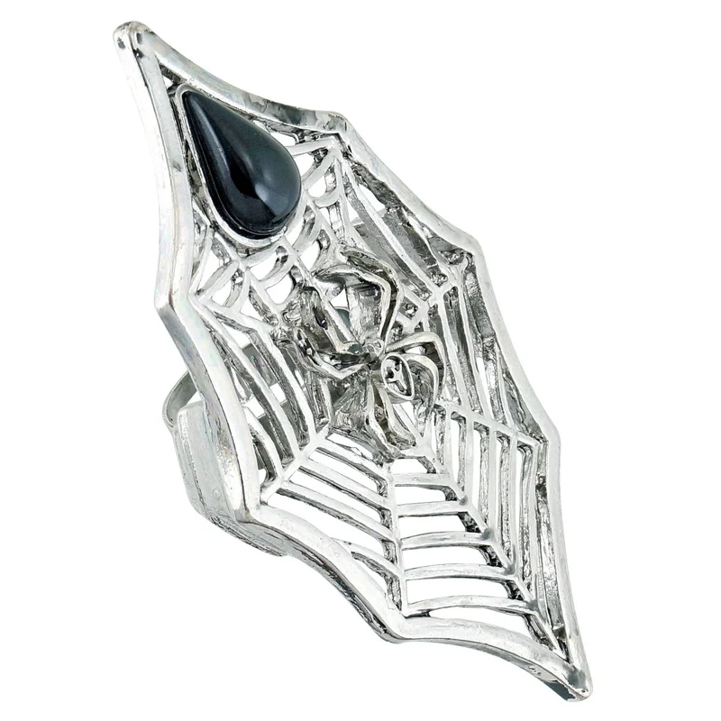 Halloween Ring Spinnennetz