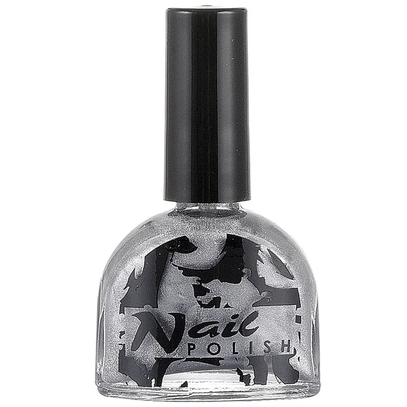 Silberner Nagellack
