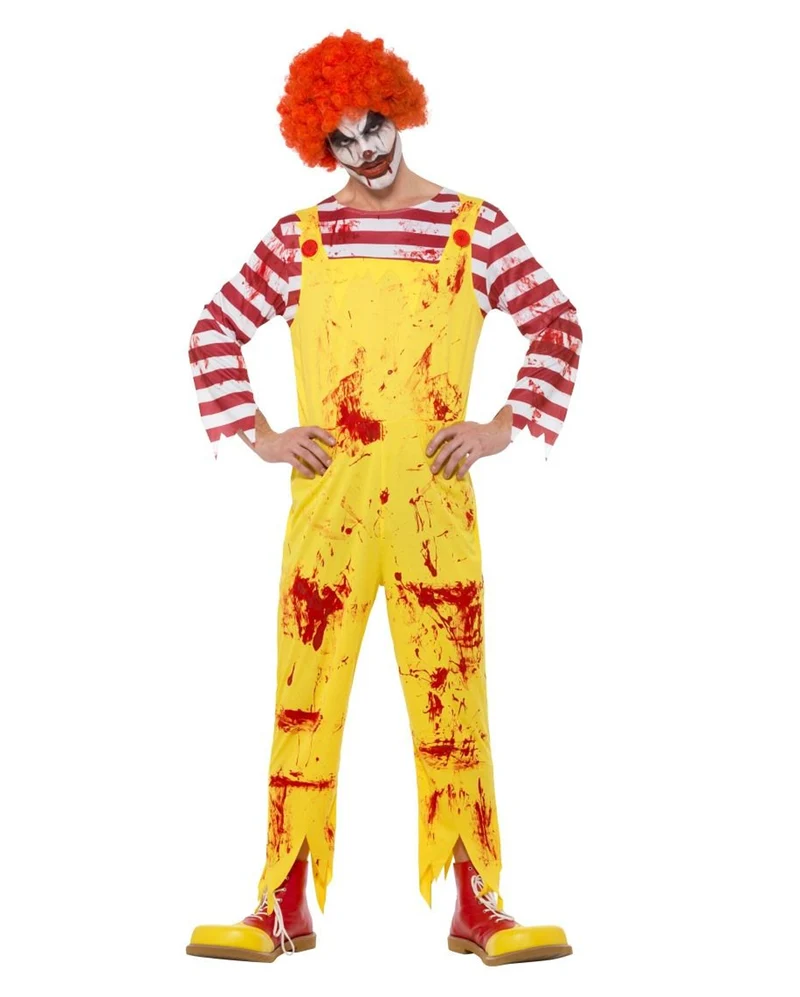 Blutiges Horror-Clown Kostüm