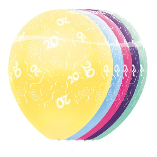 Geburtstag Ballons 20