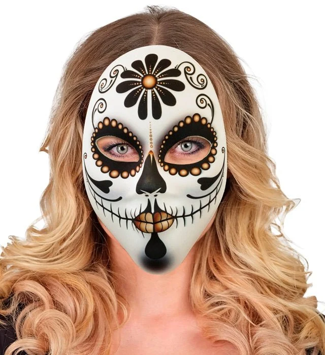 Dia De Los Muertos Maske Blume
