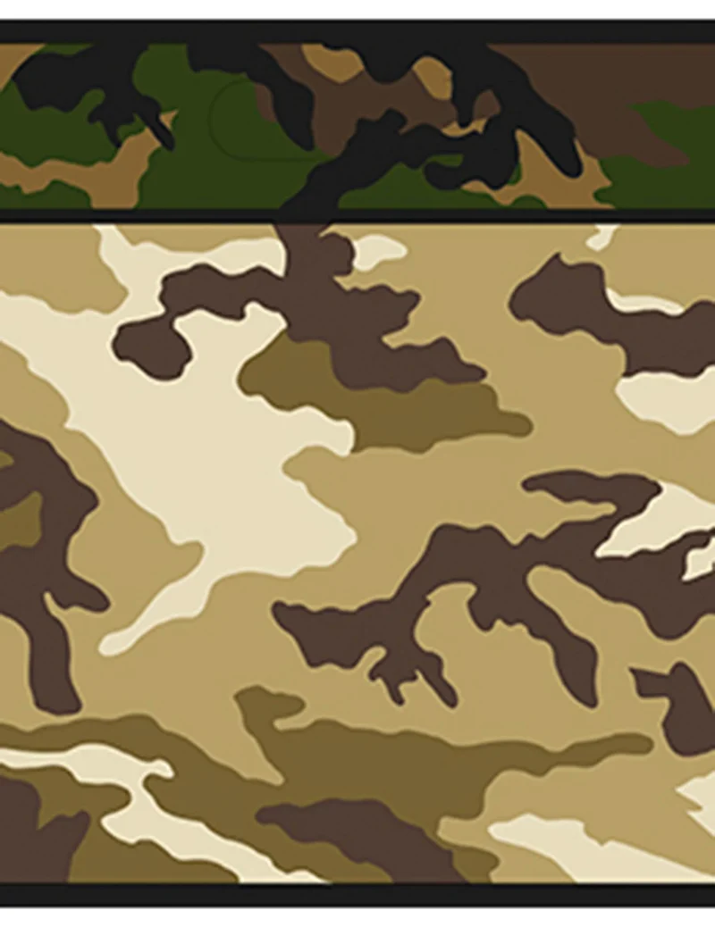 8 Militär-Partybeutel mit Camouflage-Muster