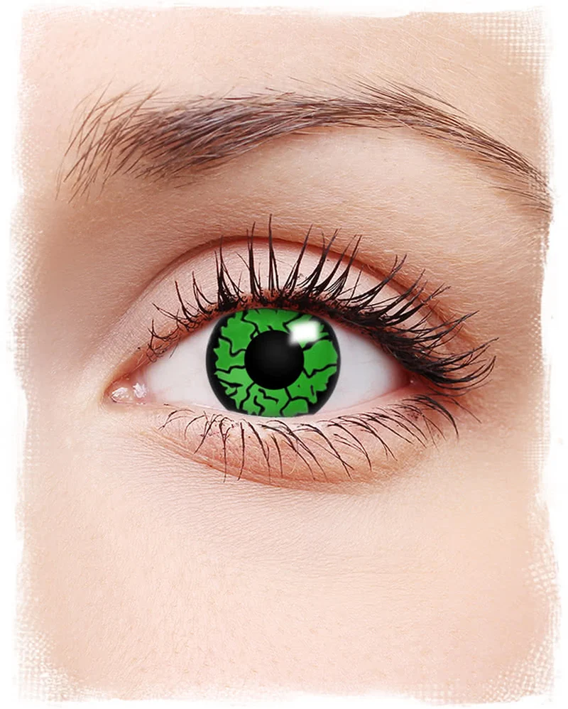Motivlinsen grünes Reptil