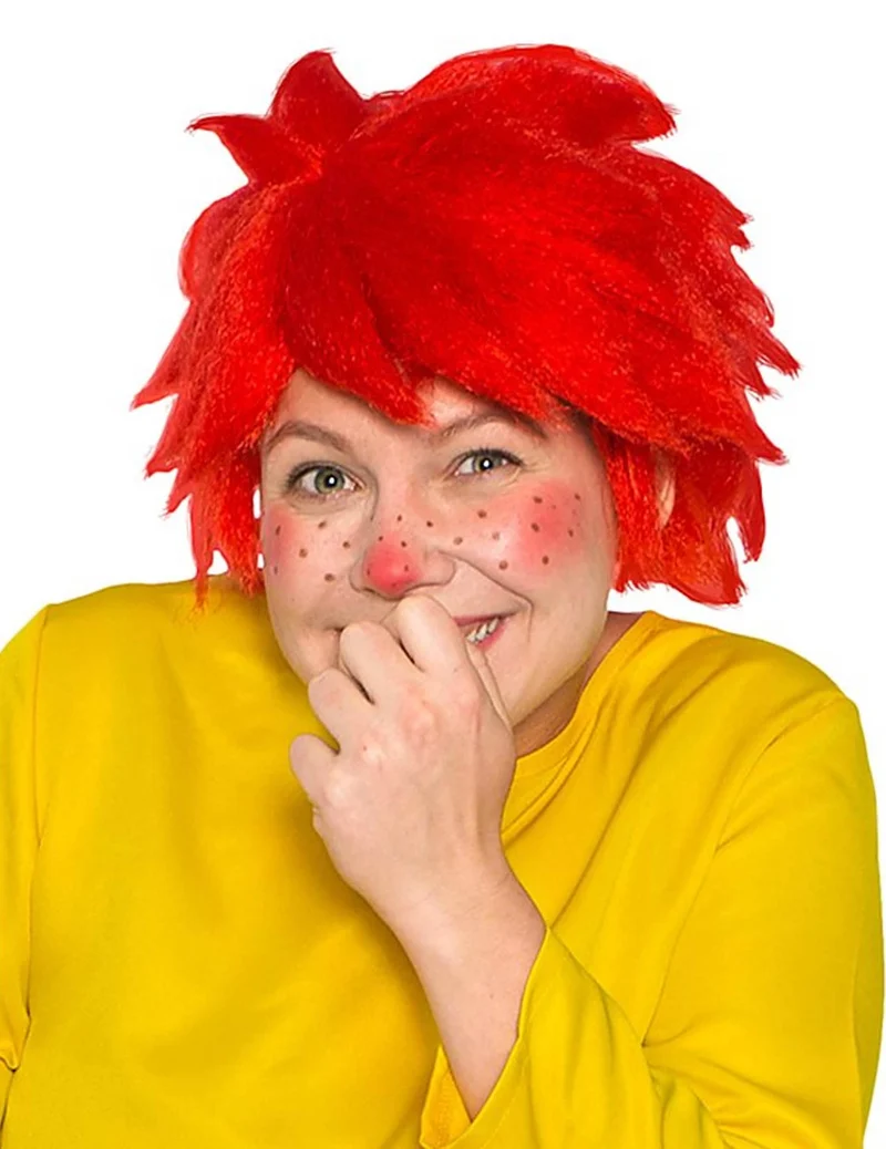 Pumuckl™ Perücke für Erwachsene rot