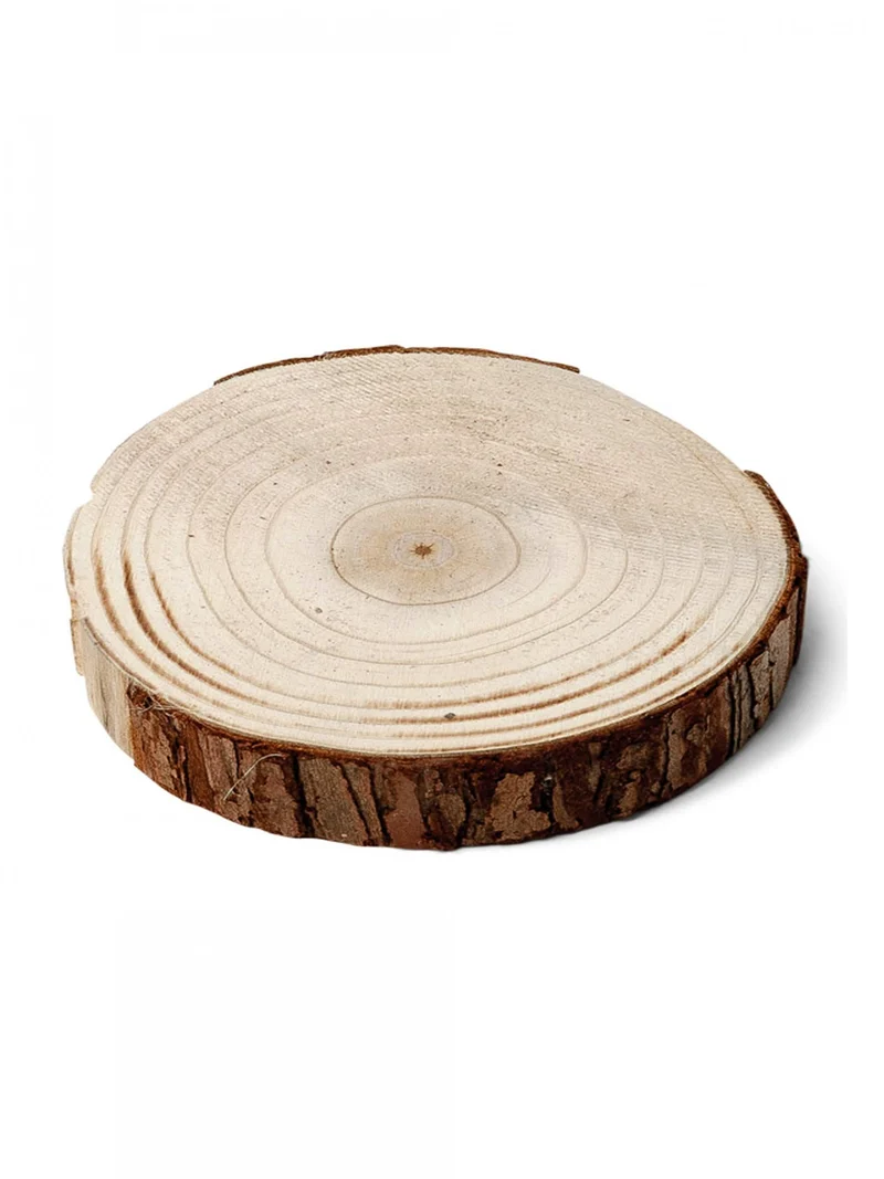 Natürliche Baumscheibe aus Platane 20 bis 28 cm
