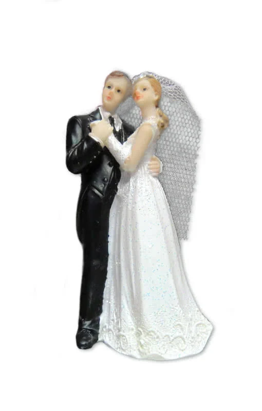 Brautpärchen für die Hochzeitstorte