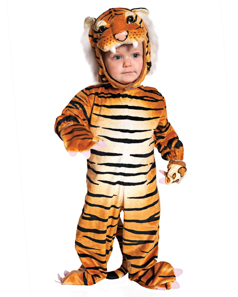 Tiger Kleinkinderkostüm