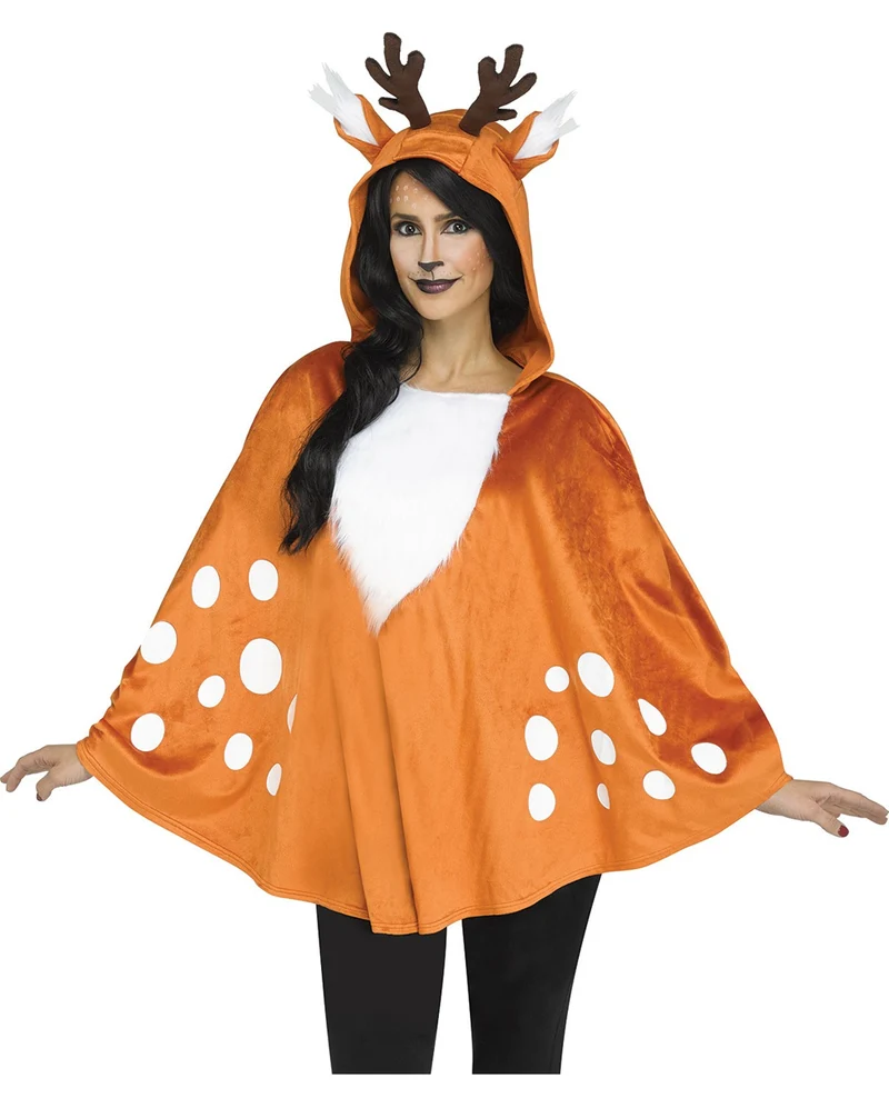 Rehlein Kapuzenponcho
