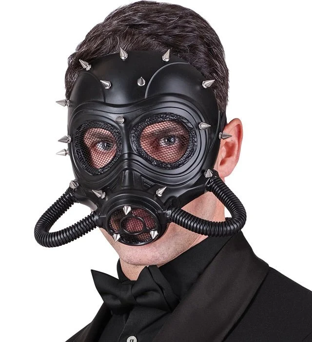 Halloween Maske mit Nieten