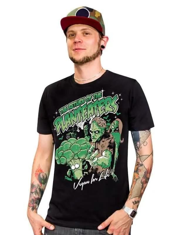Vegan T-Shirt - Zombie Planteaters