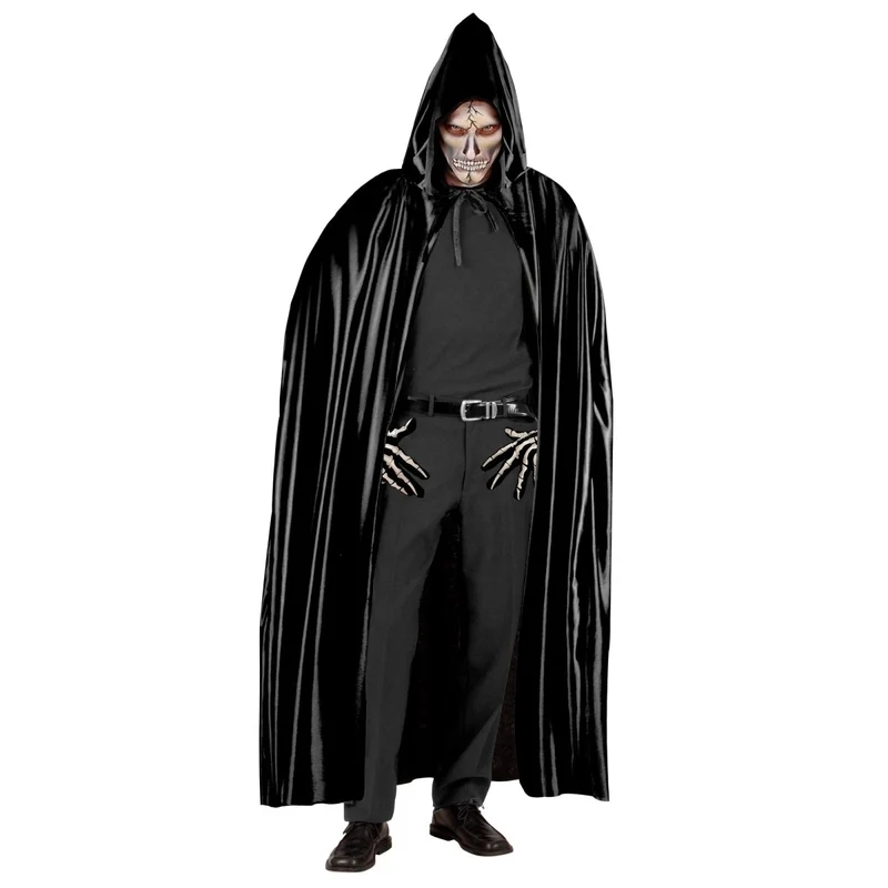 Halloween Cape Schwarz 1.42m