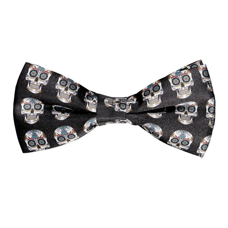 Dia De Los Muertos Schleife Schwarz