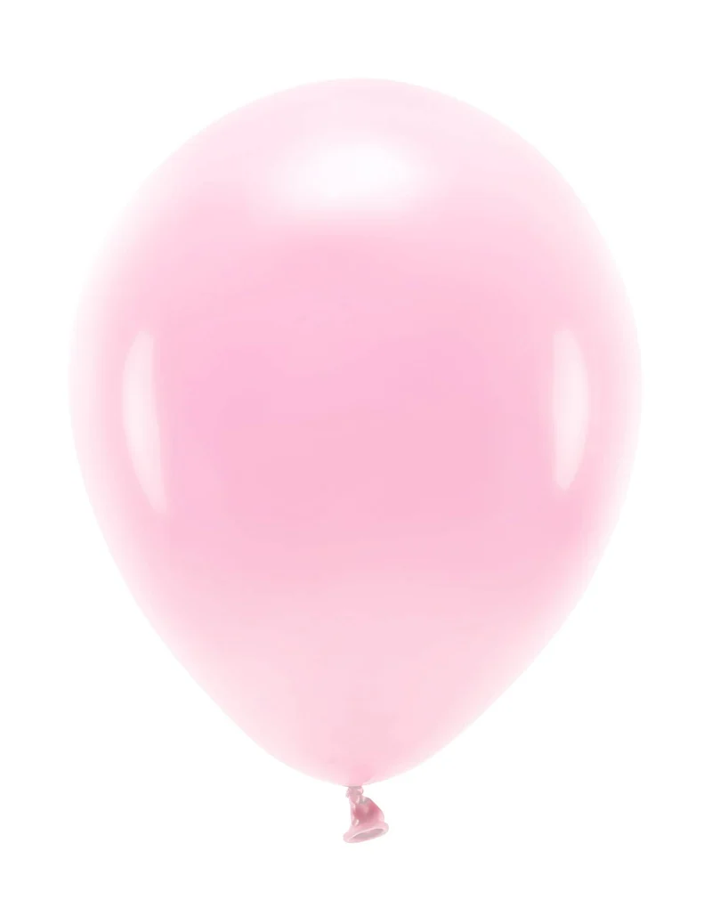 100 rosa Pastell-Latexballons 26 cm zur Dekoration