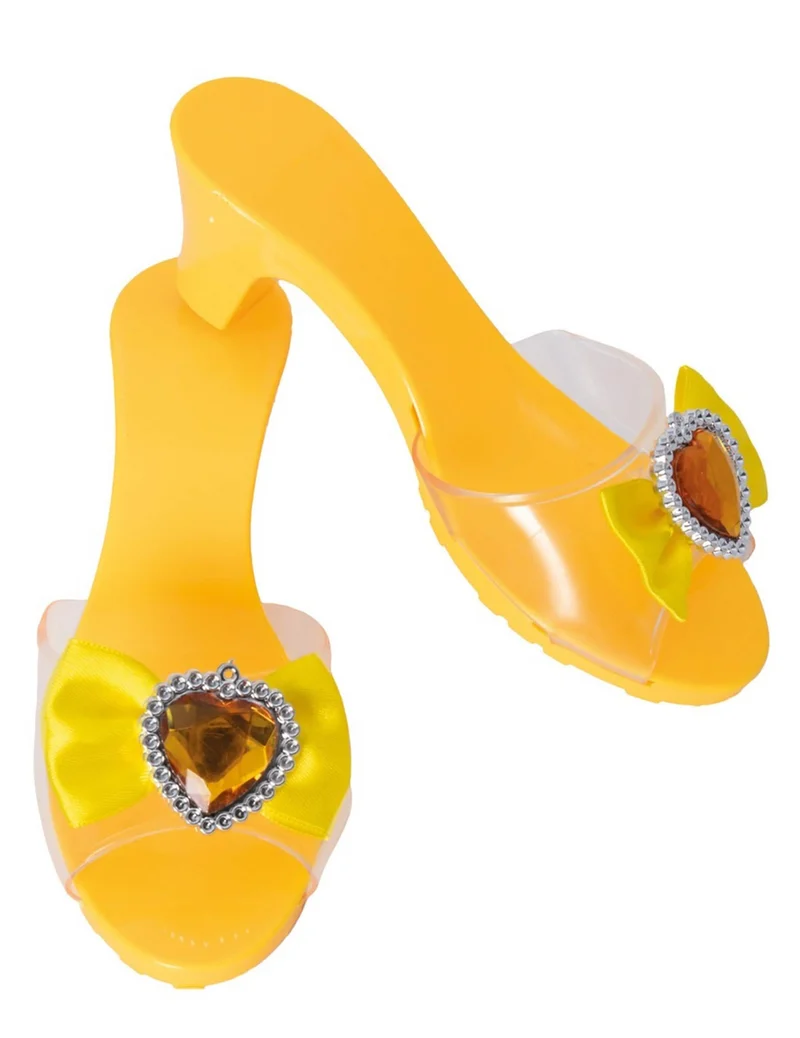 Gelbe Prinzessinnenschuhe für Kinder