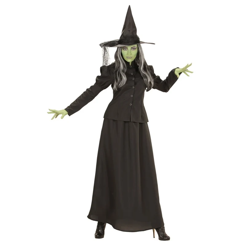 Halloween Kleid Damen Märchenhexe