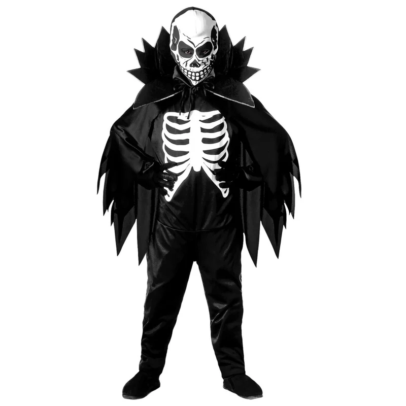 Halloween Kostüm Junge Gruseliges Skelett