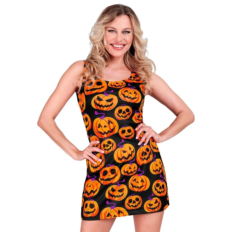 Kürbis Kleid Damen