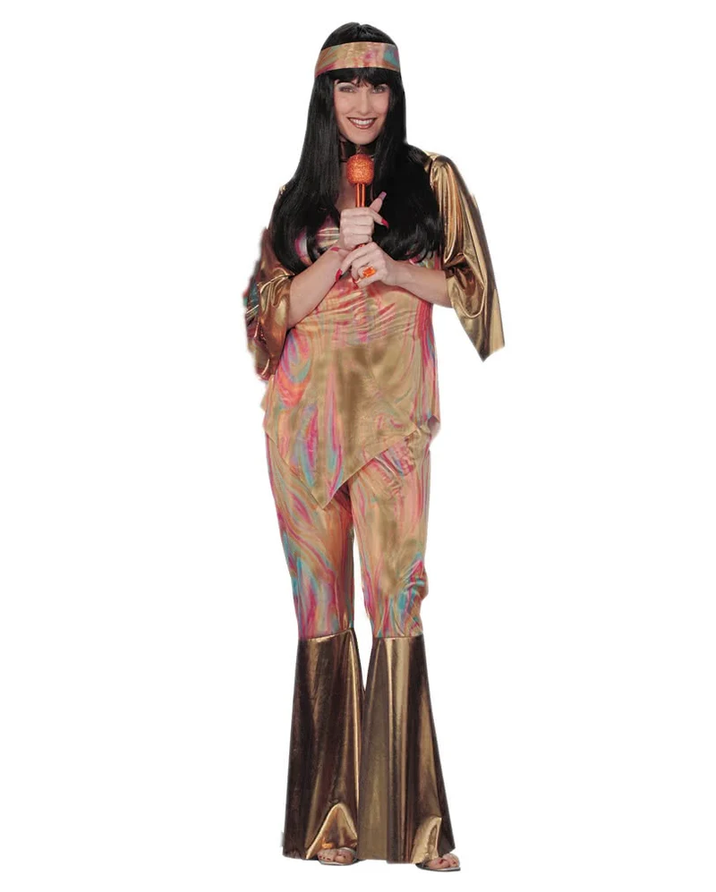 Regenbogen Hippie Kostüm