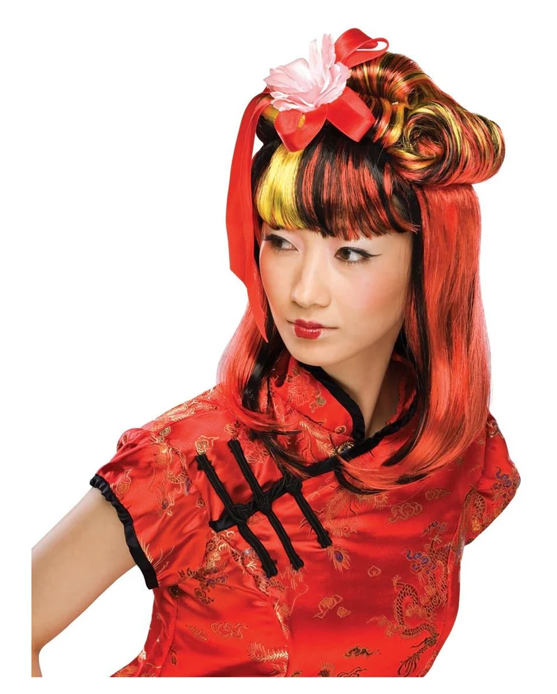 Asiatische Dragon Lady Perücke
