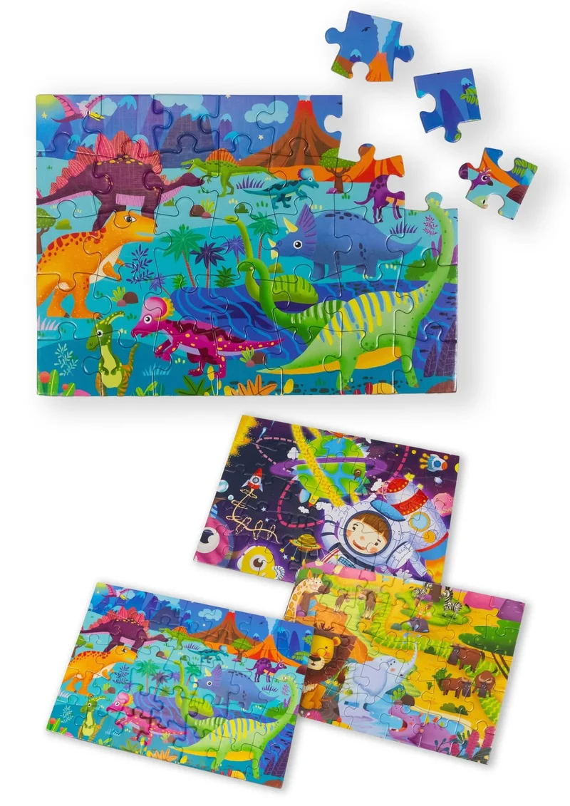 Kleines Kinderpuzzle 35 Teile 15 x 21 cm