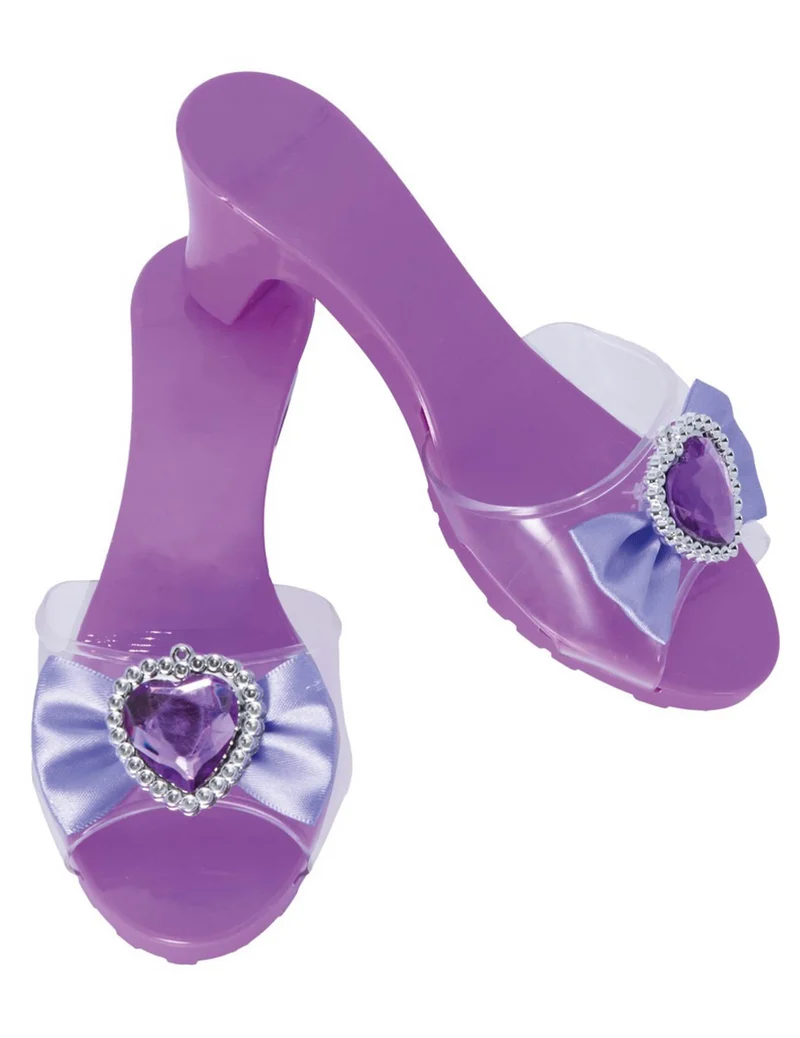 Lila Prinzessinnen-Schuhe für Kinder