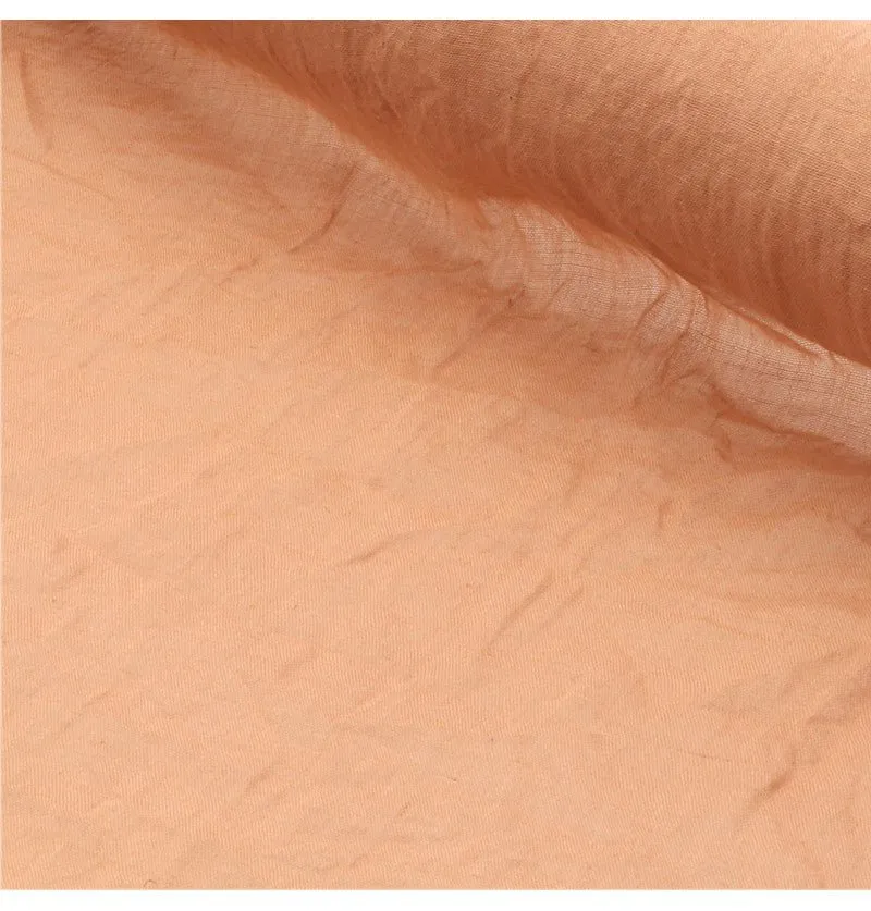 Orange Cantaloupe Tischtuch Chiffon 3m