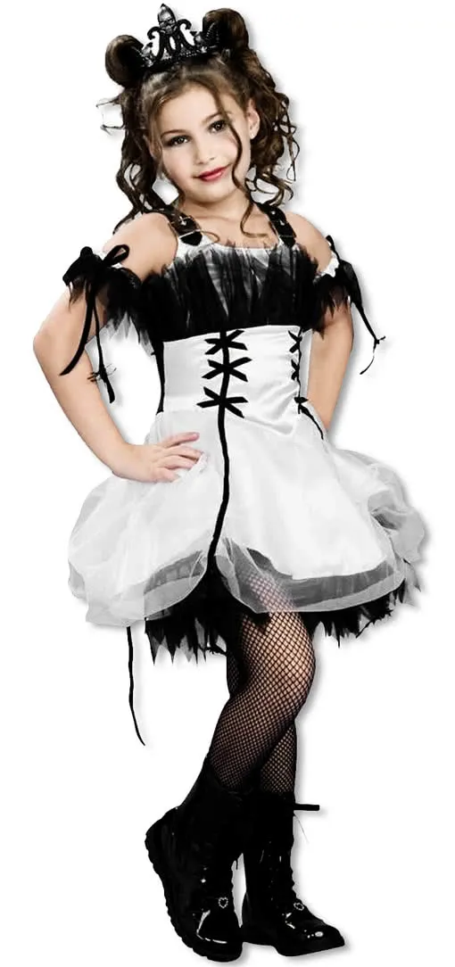 Ballerina Gothic Kinderkostüm